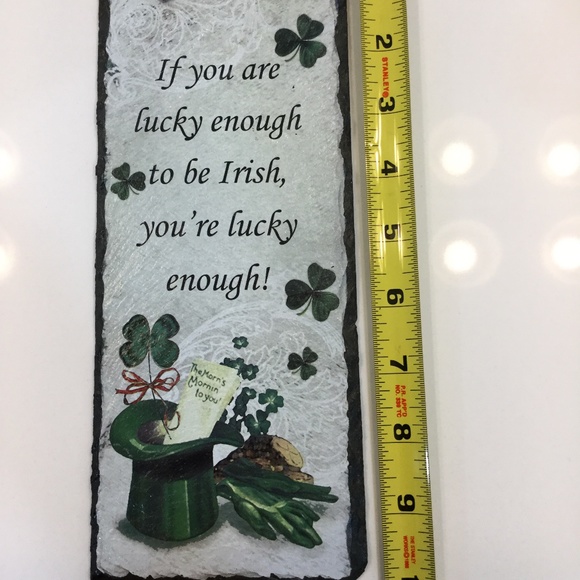 Slate Wall Hanging Irish - Picture 5 of 6